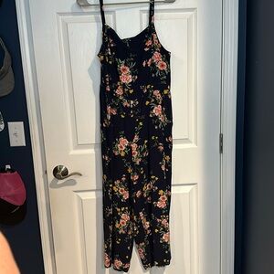 Old Navy Floral Jumpsuit